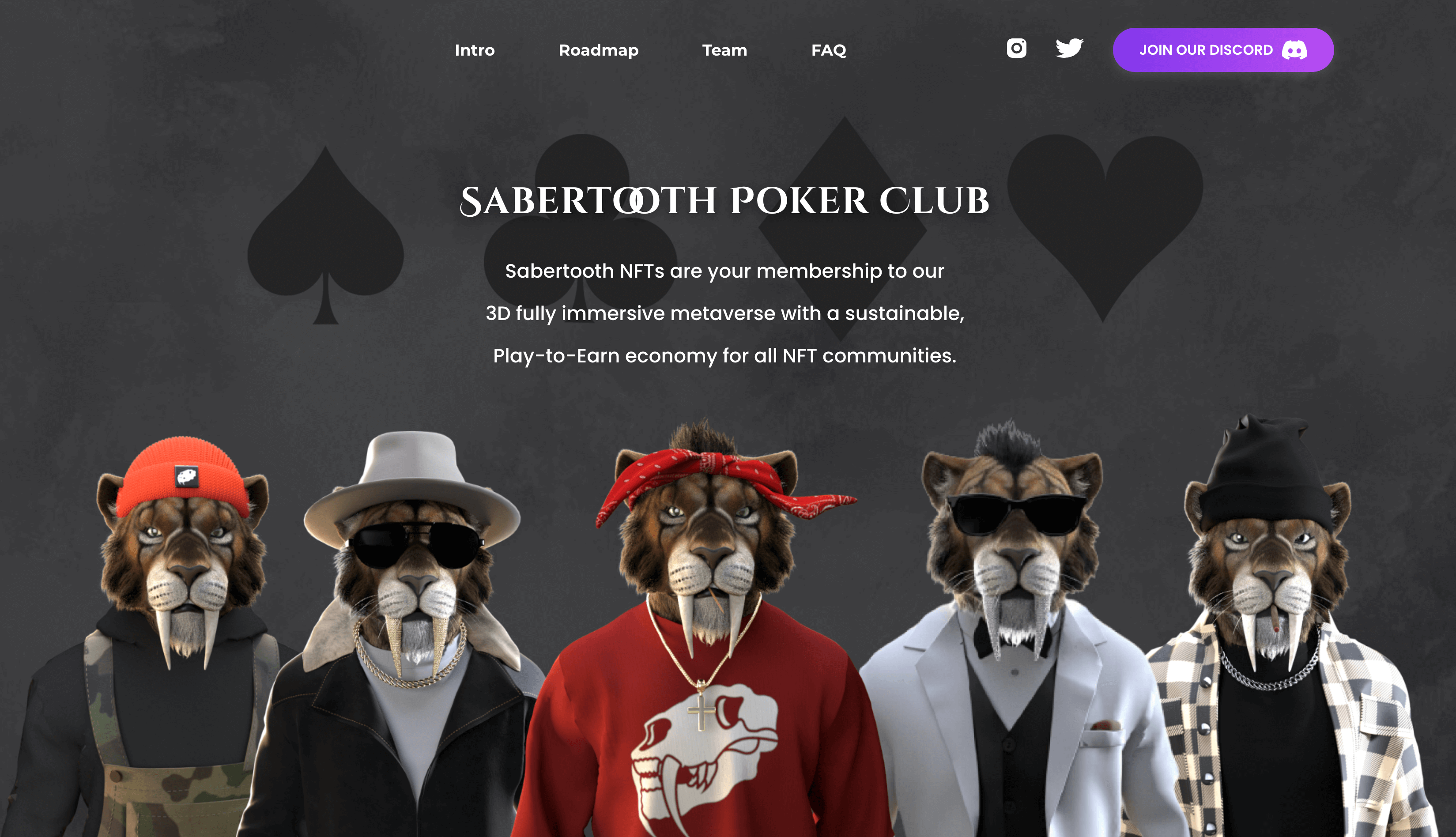 Sabertooth Poker Club