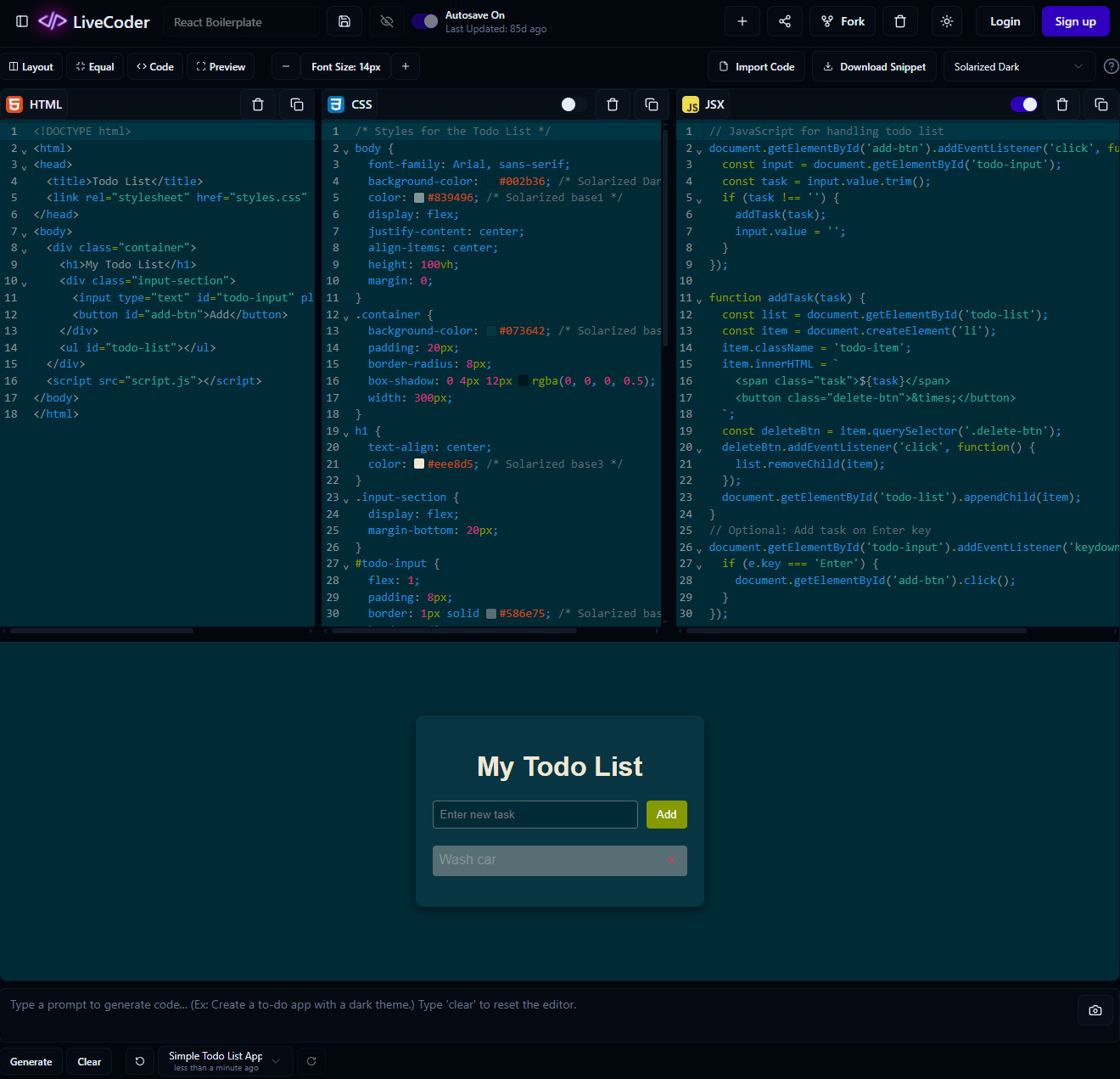 LiveCoder thumbnail