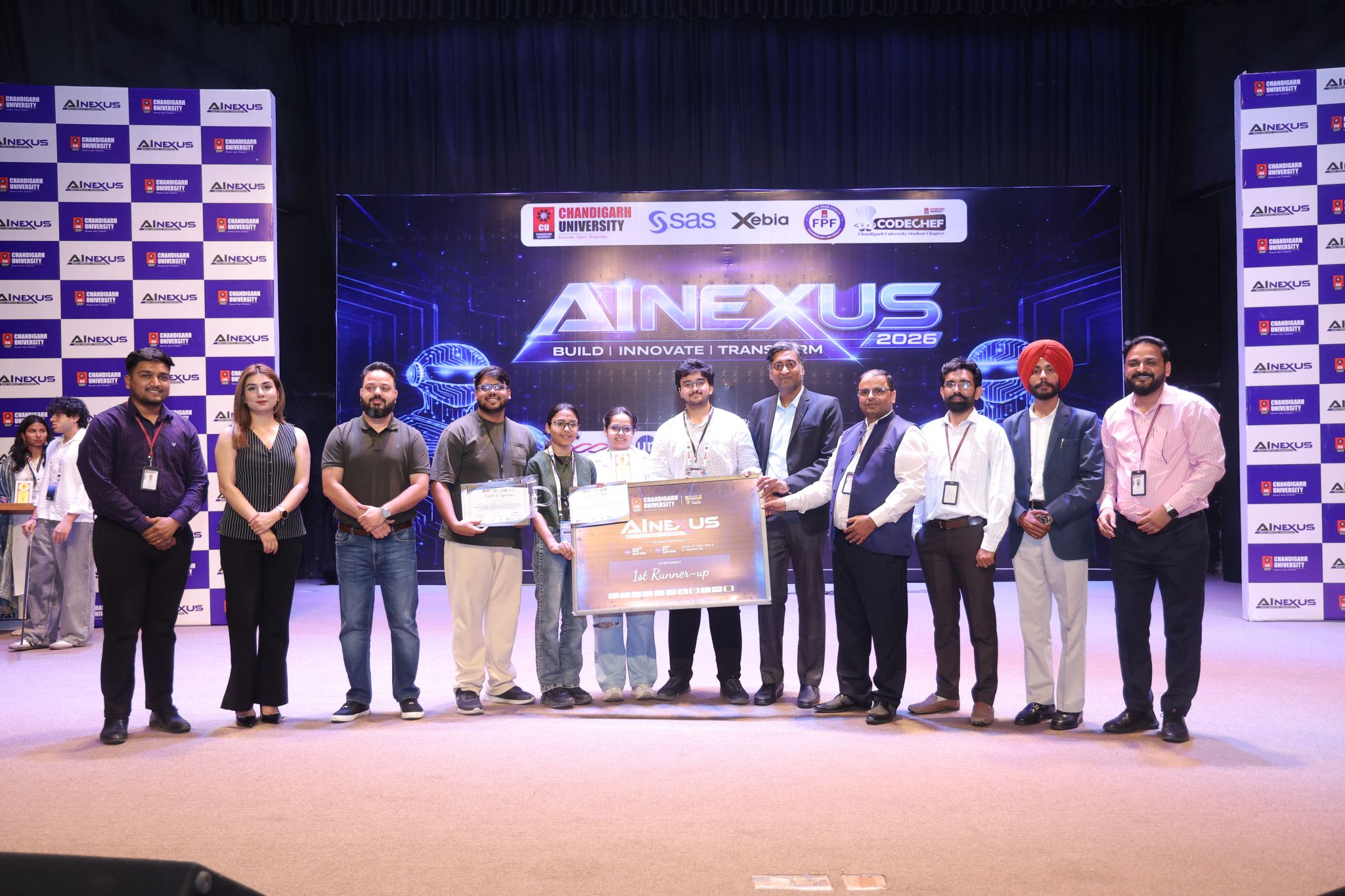 First big podium — SAS AI Nexus Hackathon