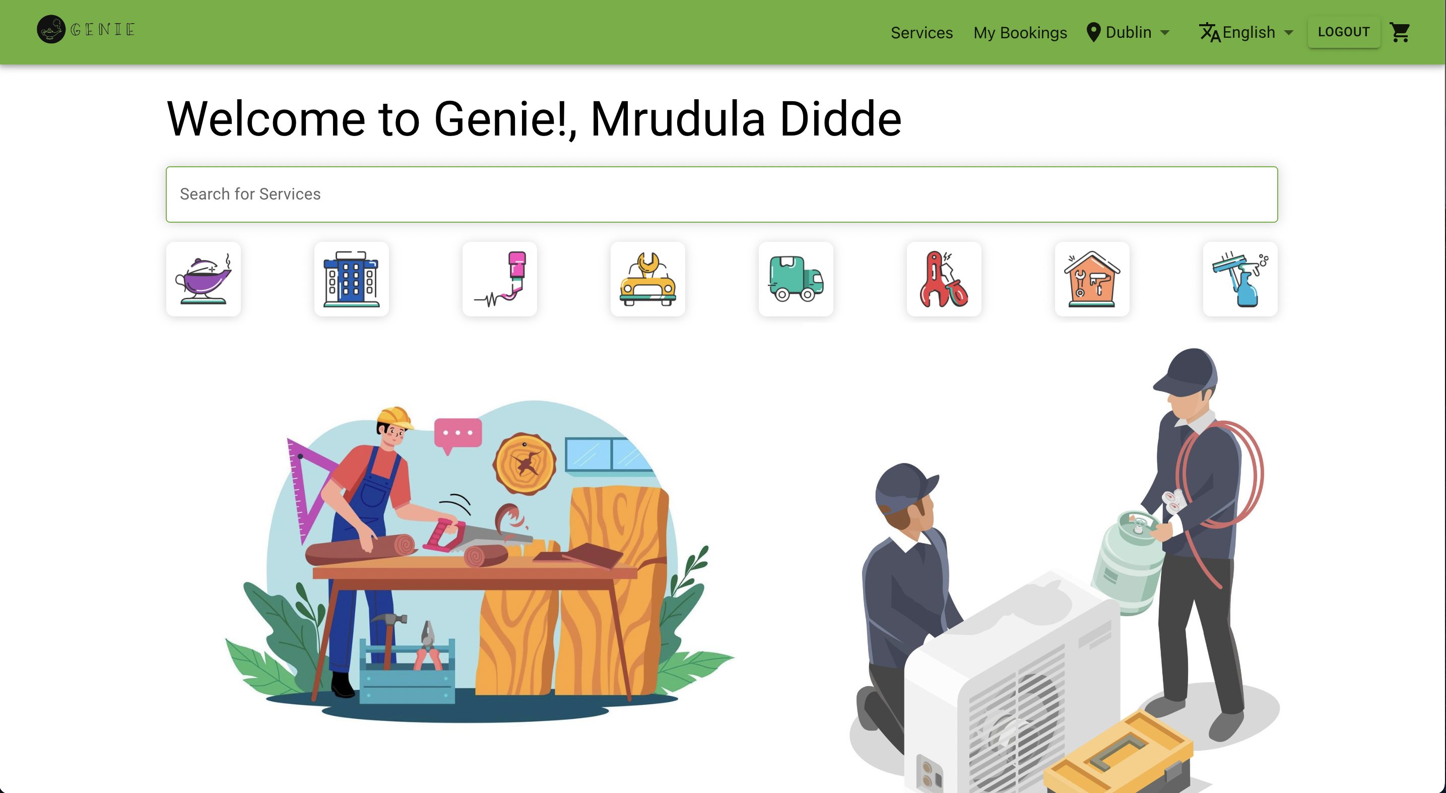 Genie App