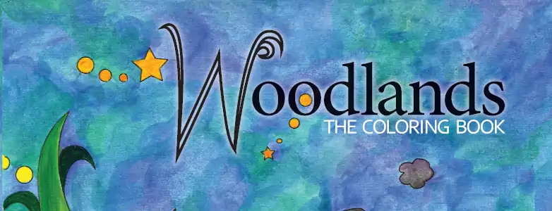 Woodlands: The coloring book