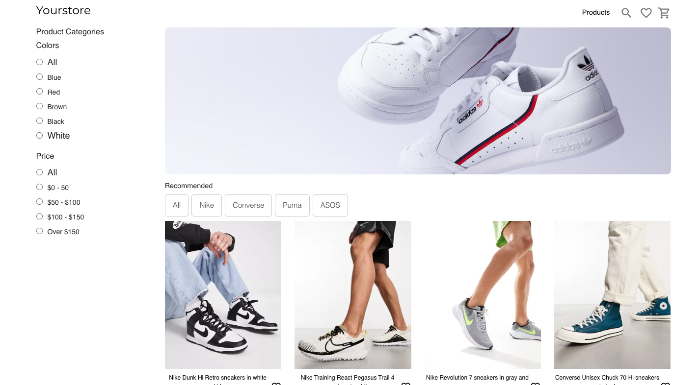 E-commerce Web App