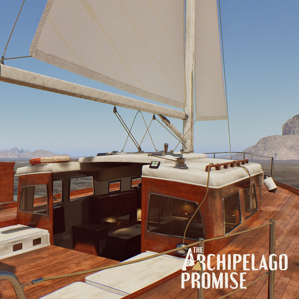 Game-Ready Boat Model