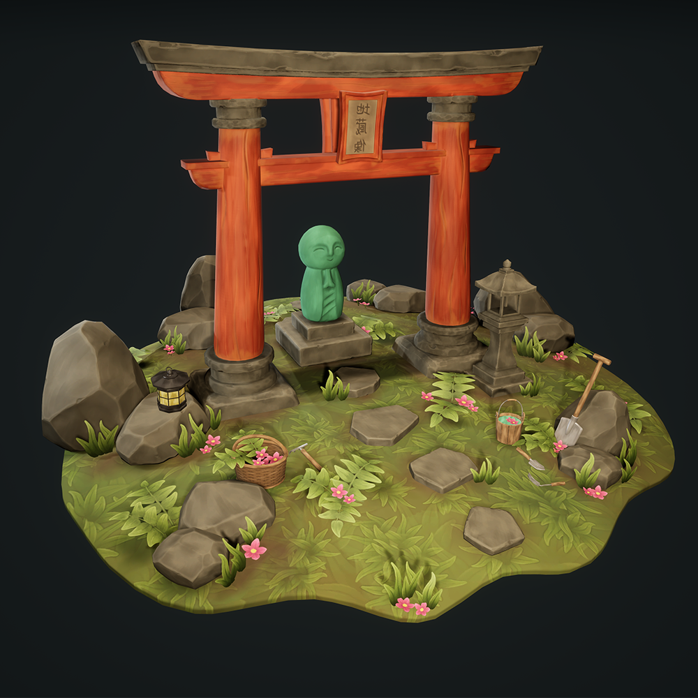 Stylized Garden