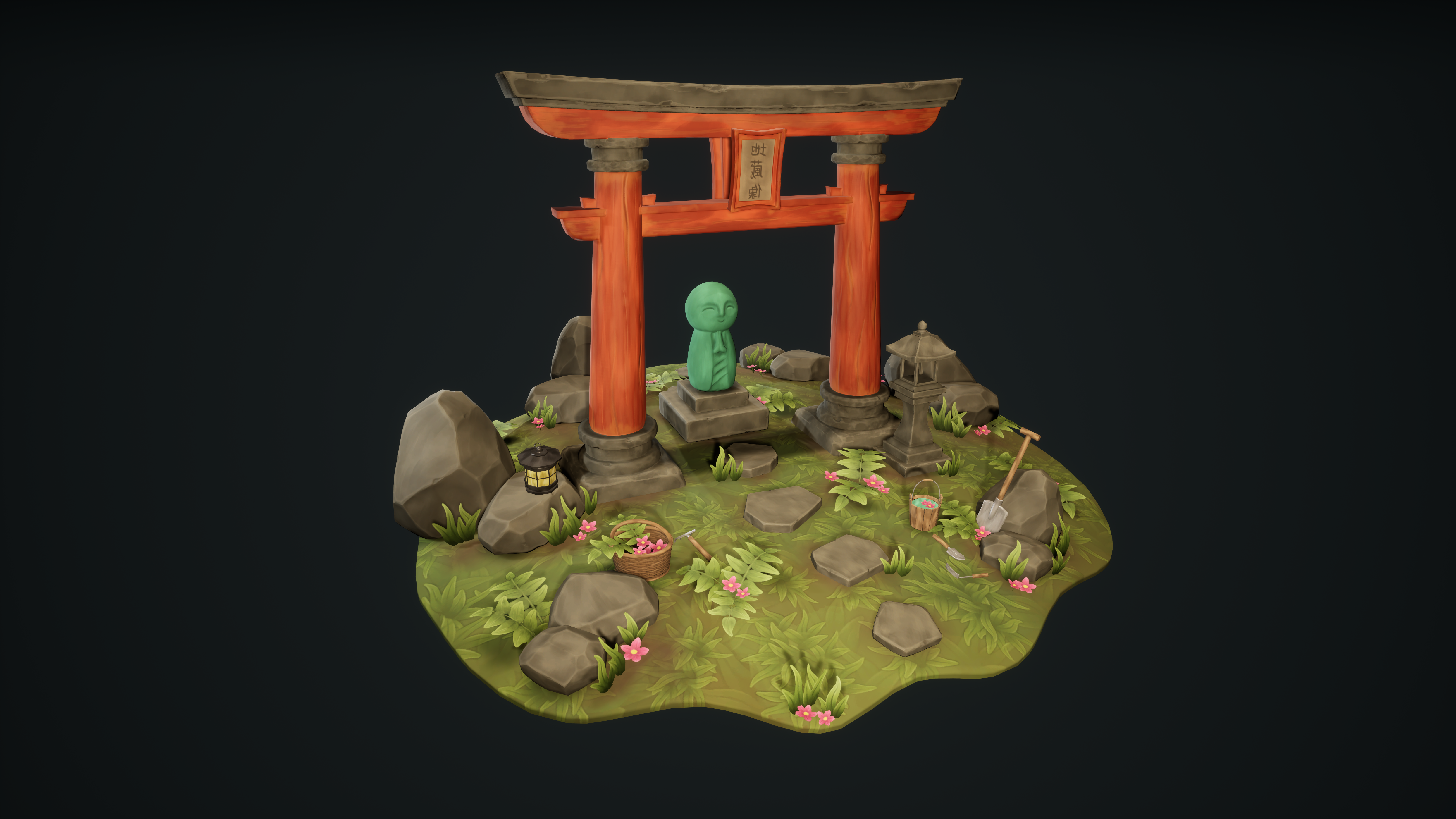 Stylized Garden