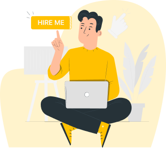 Hire Me Button