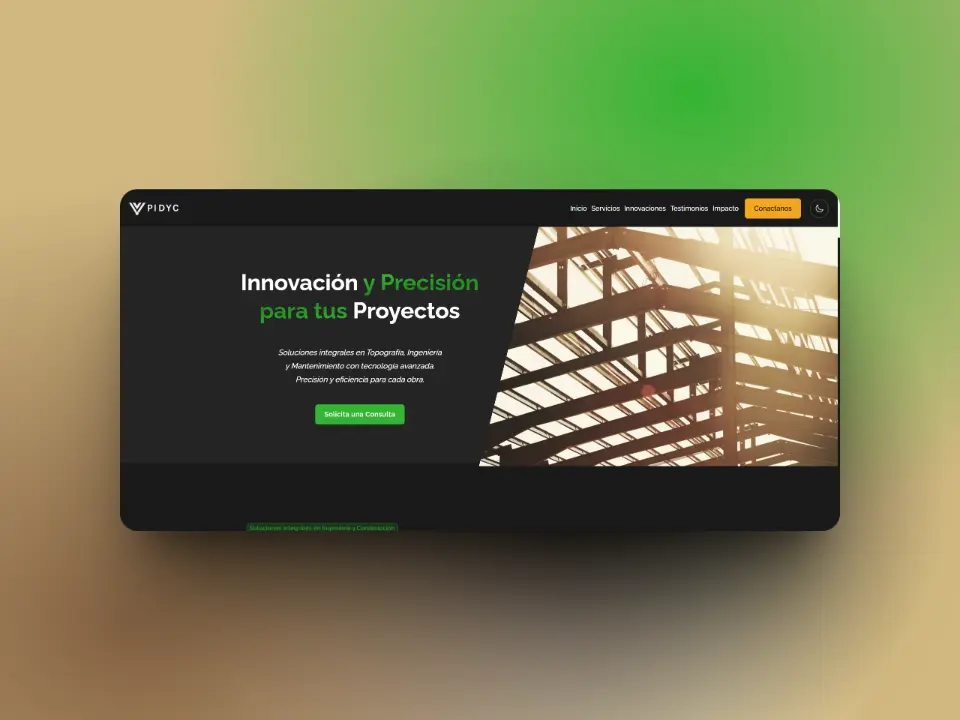 PIDYC - Topografía y Mantenimiento Integral