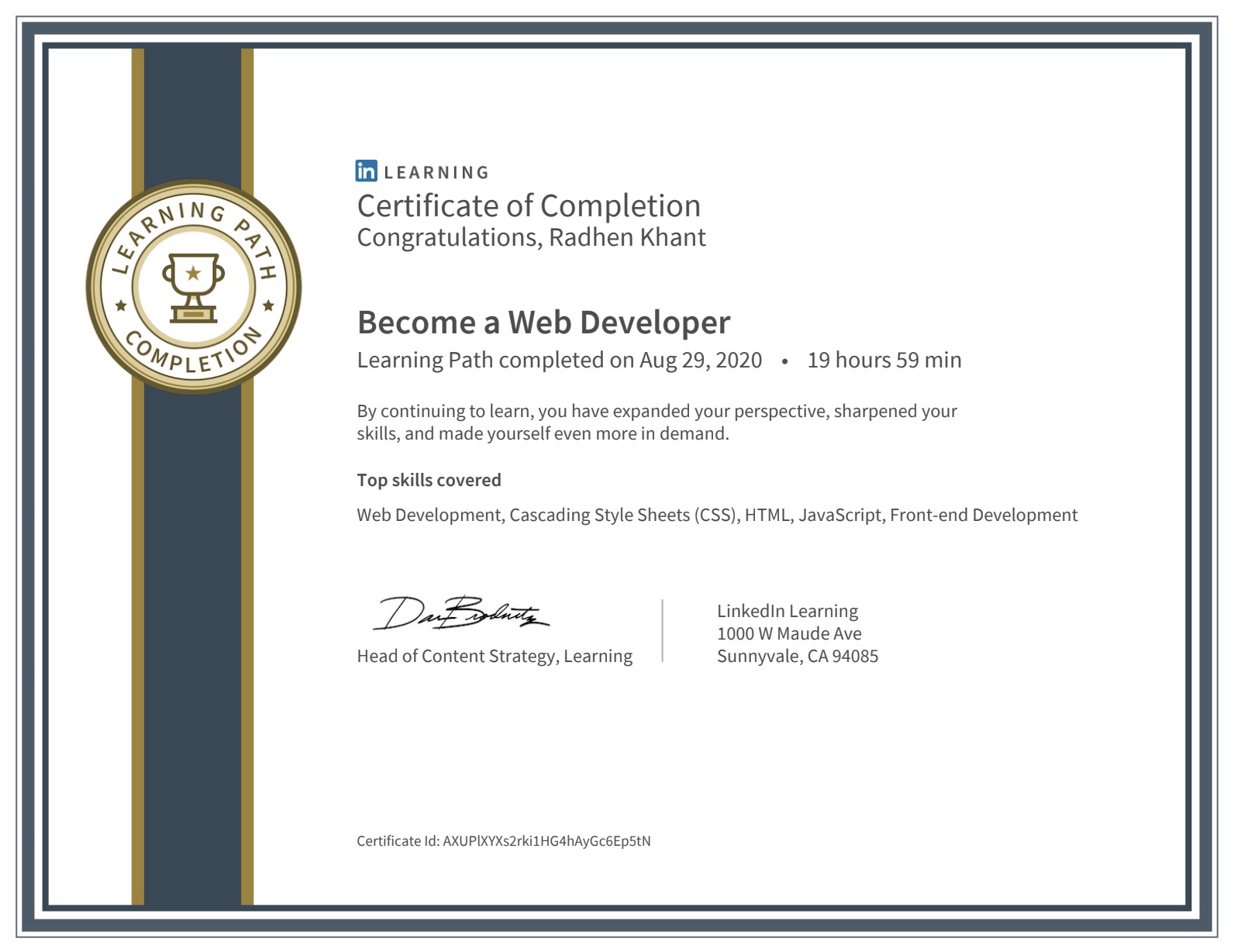 Become a Web Develope