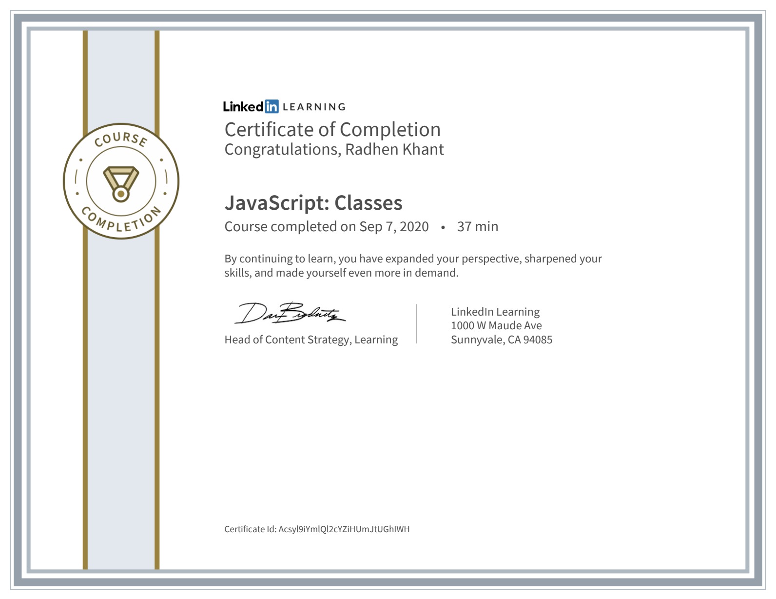 JavaScript: Classes