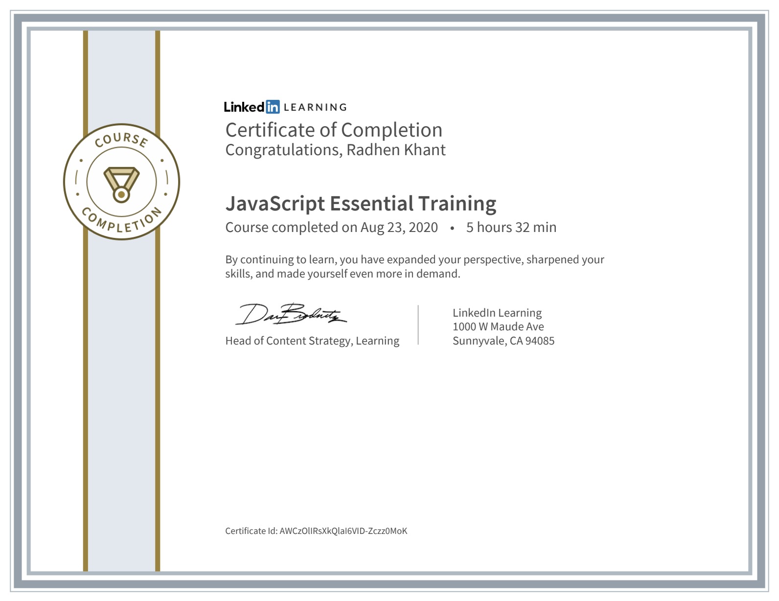 JavaScript Essential Training