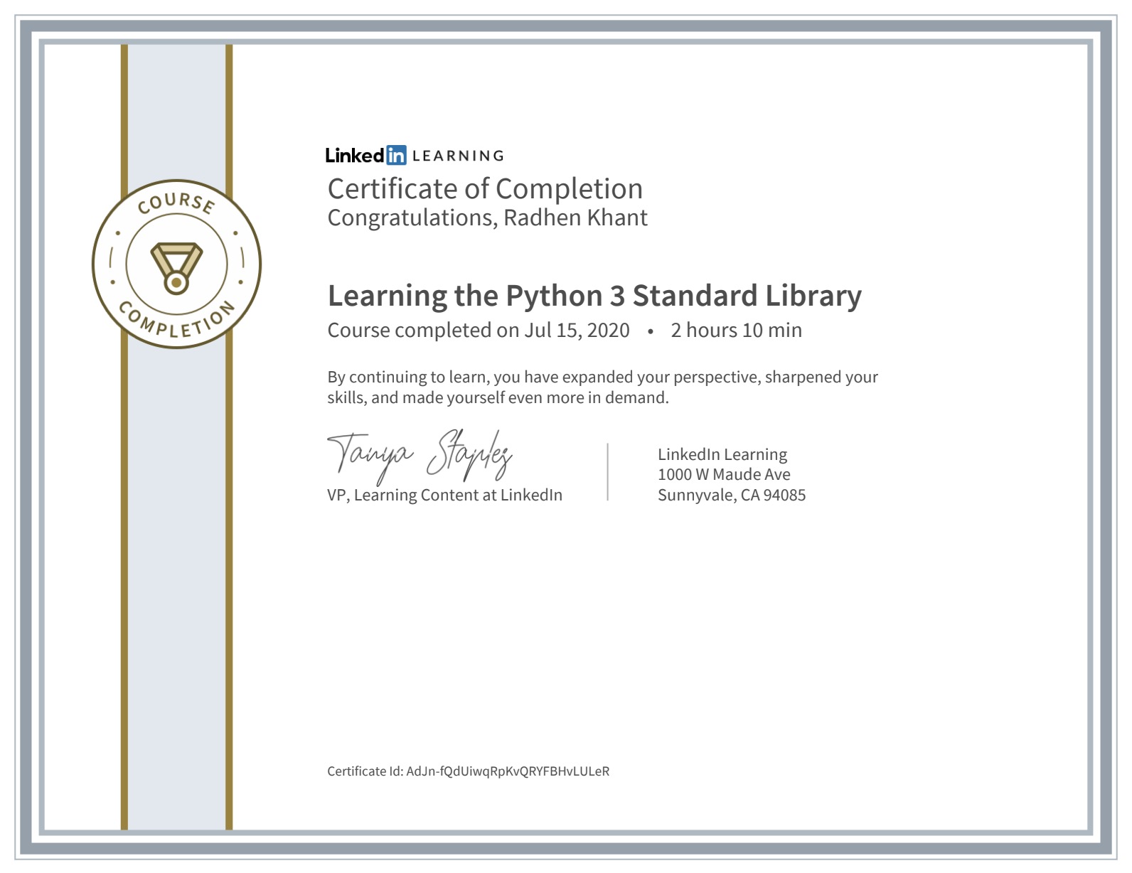 Learning the Python 3 Standard Library