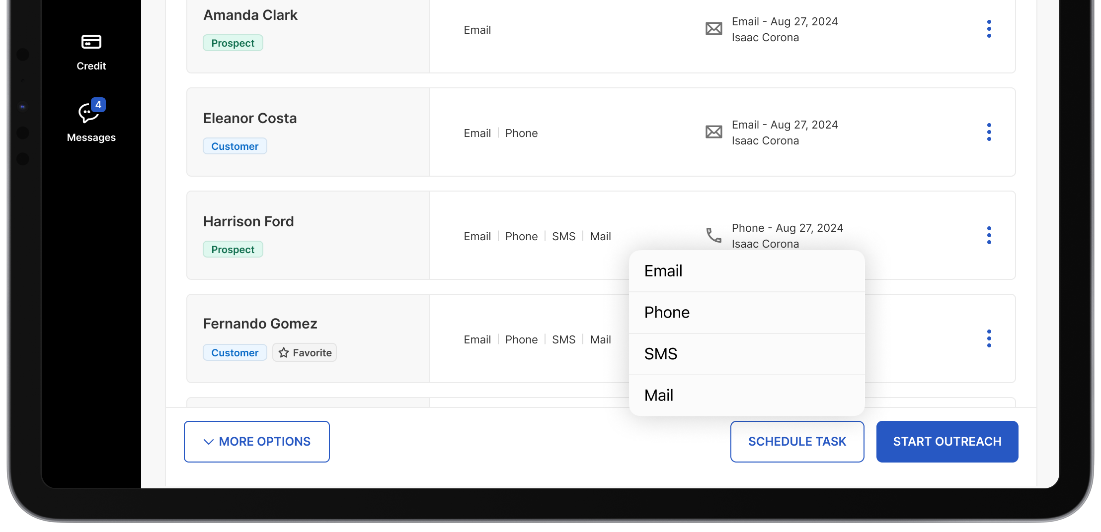 Contact Methods