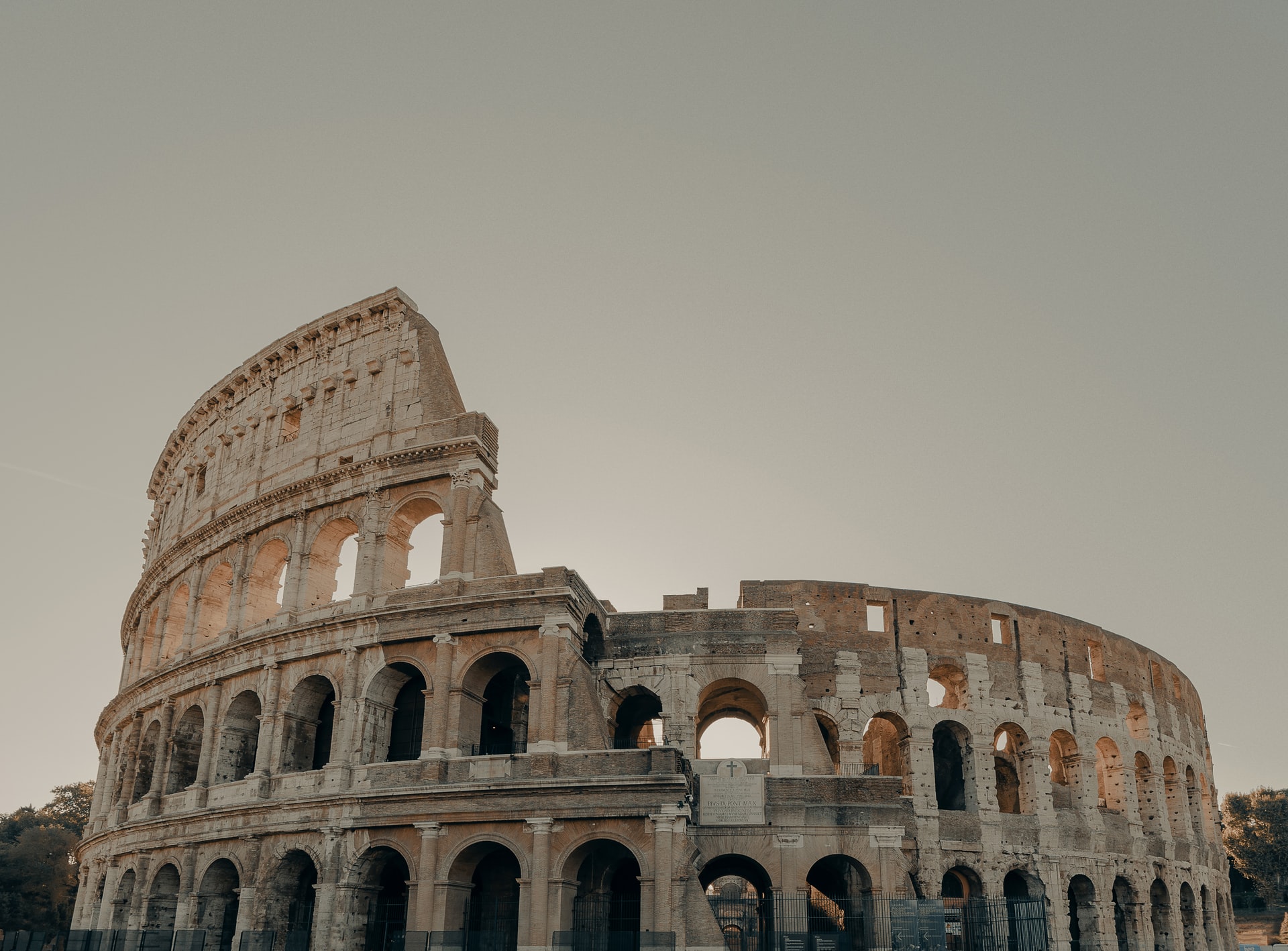 The Colosseum in Rome