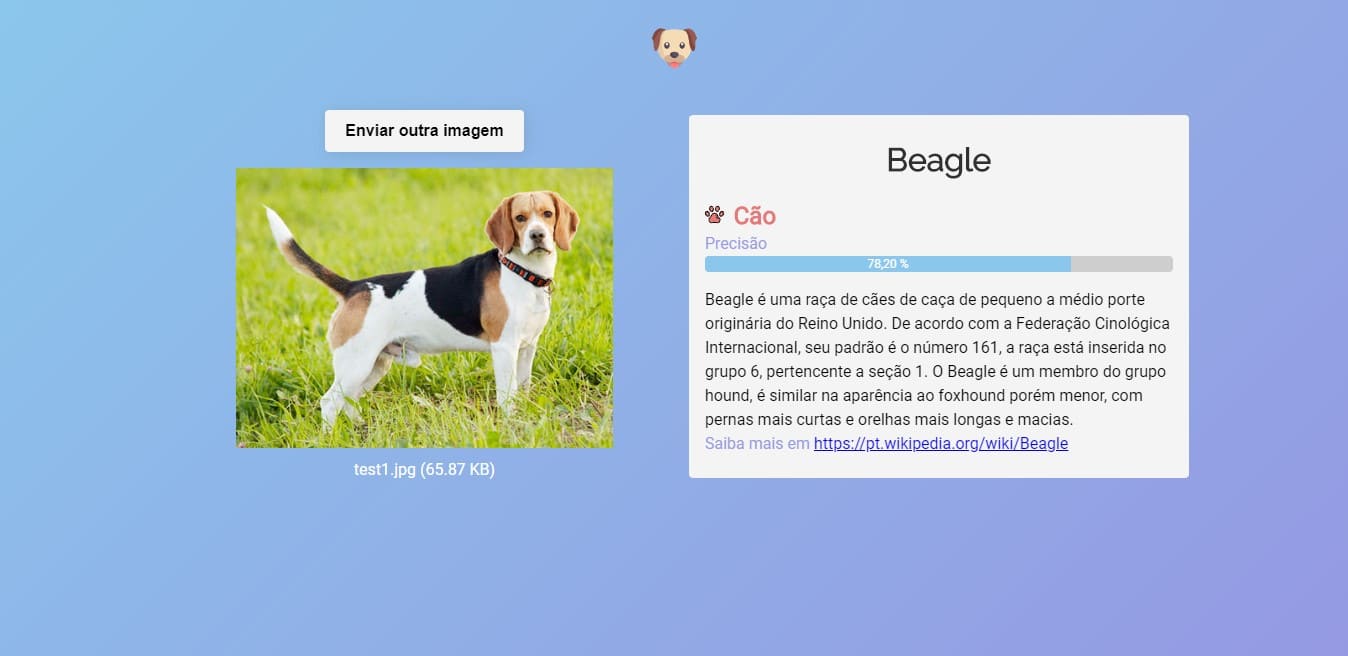 Dog AI project screenshot