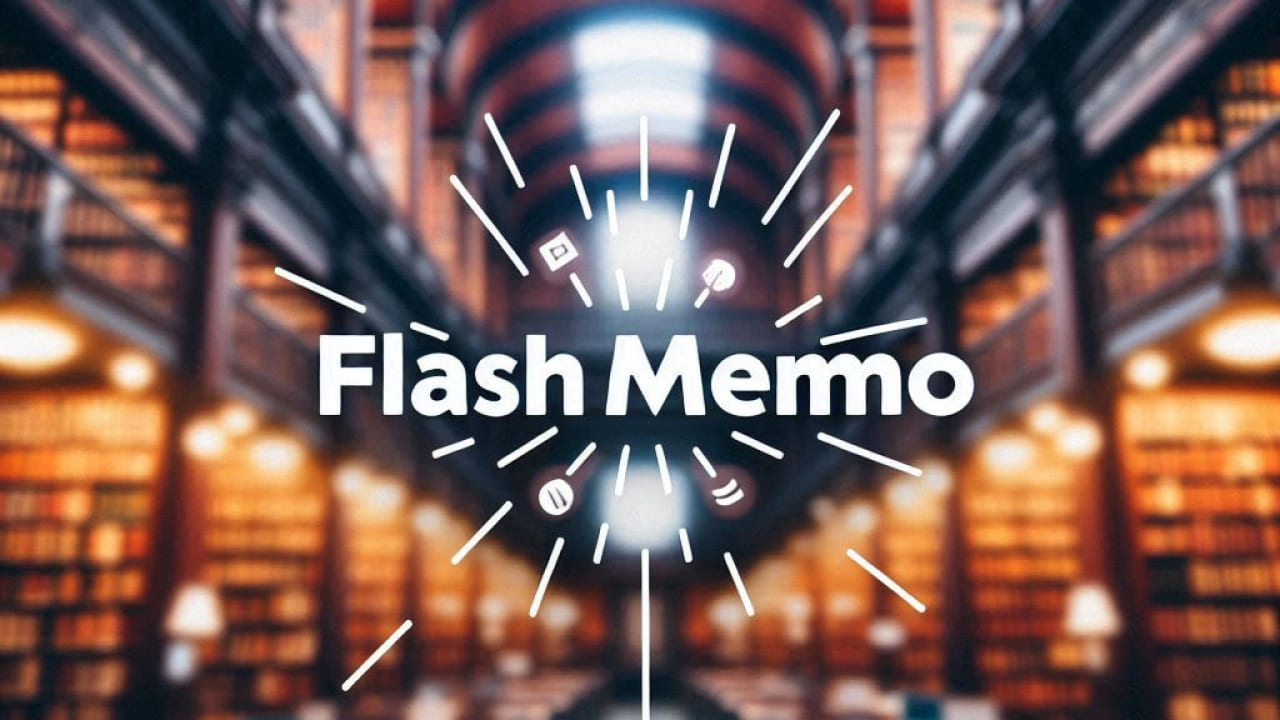 Flashmemo project screenshot