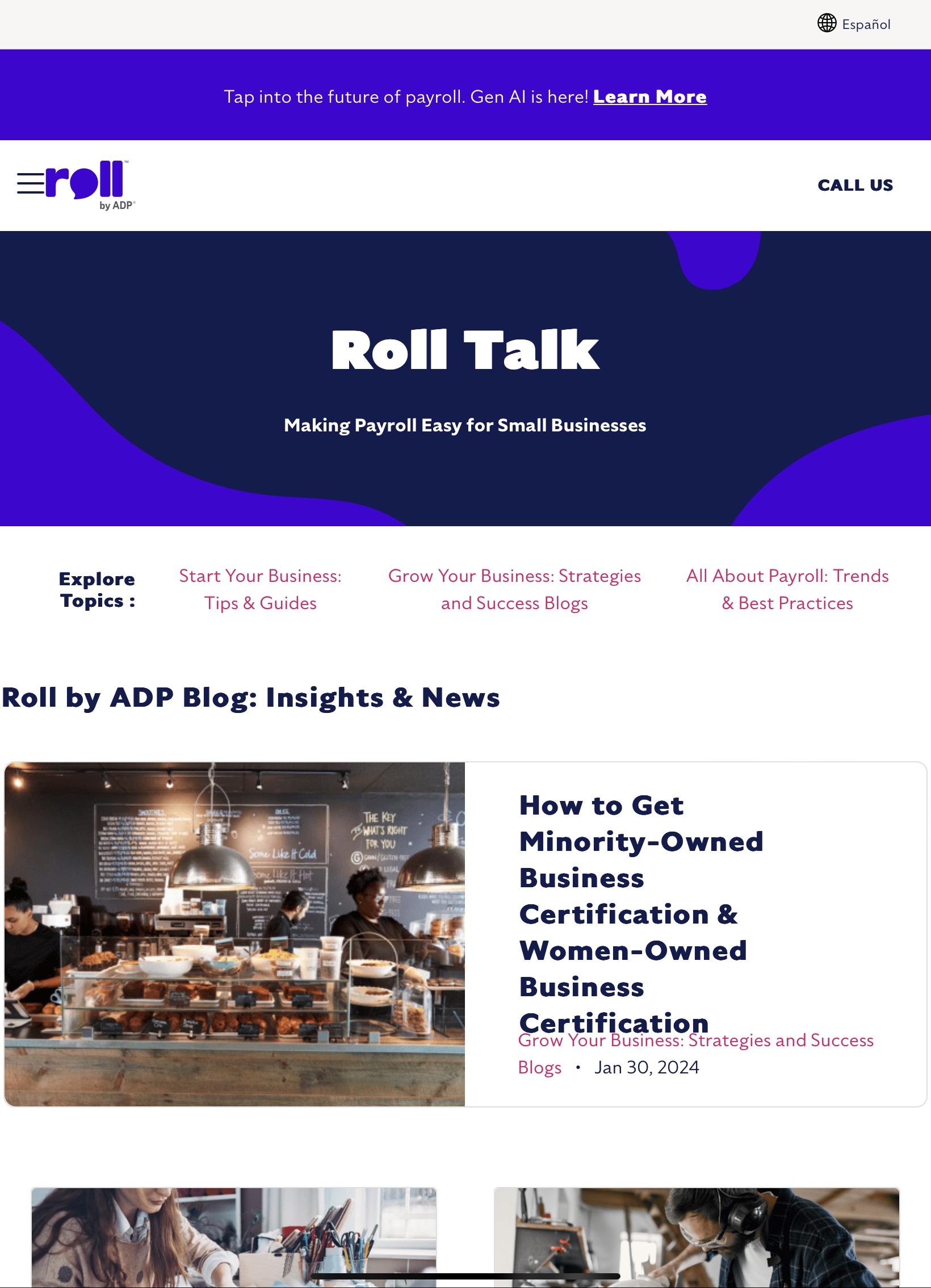 RollByADP Page