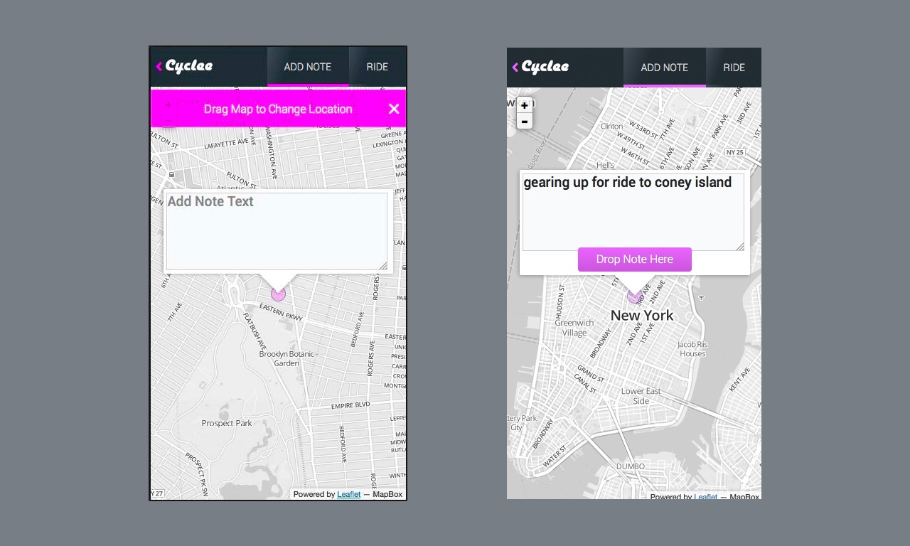 cyclee ui locate