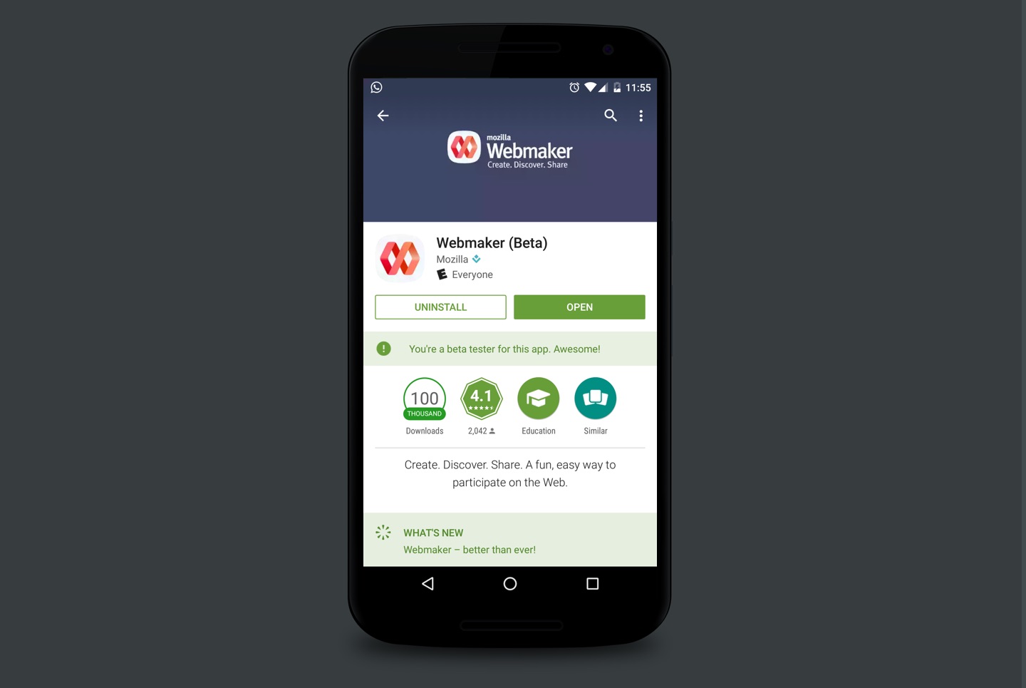 Webmaker on Google Play