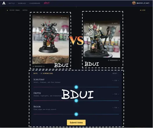 BDUI battle page