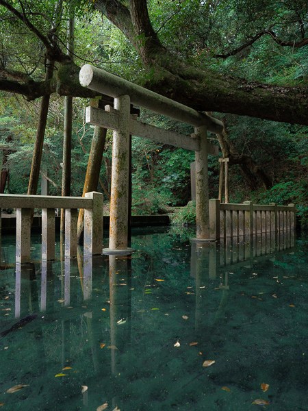 Torii dans l’eau