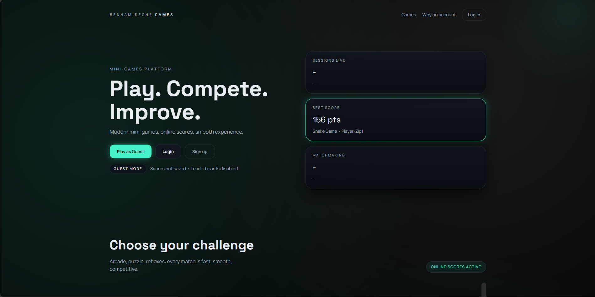 Benhamideche Games Studios 2