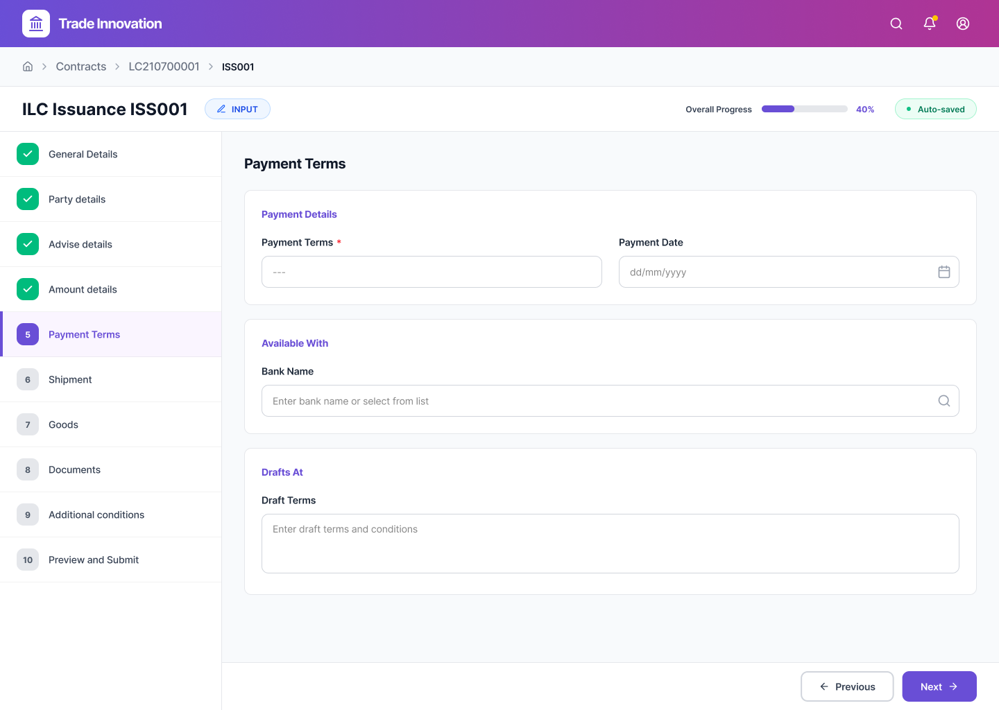 Progressive Stepper UI