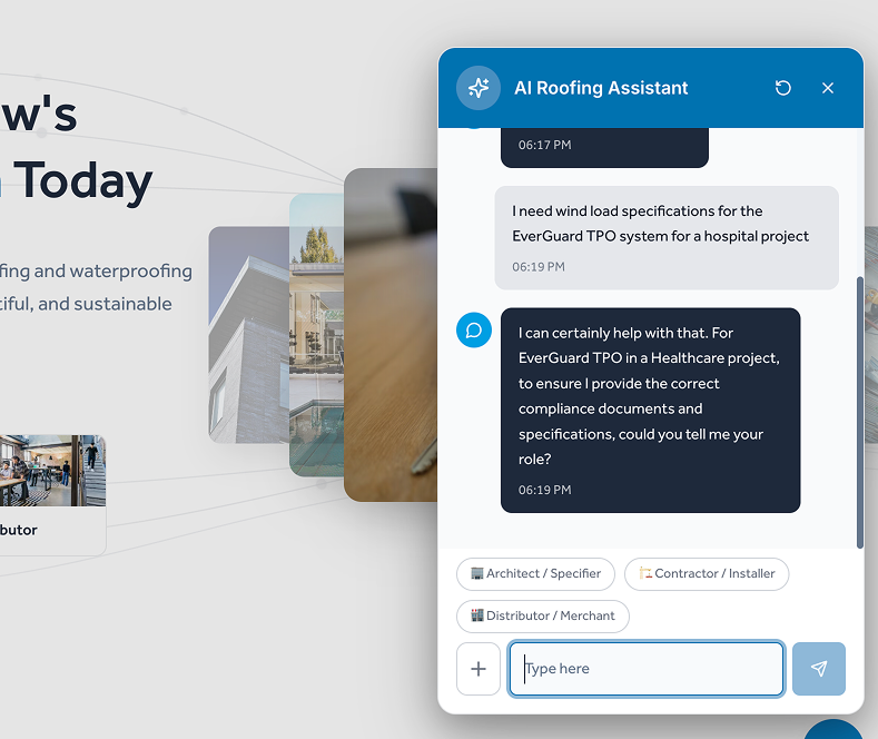 Chatbot Role Selection