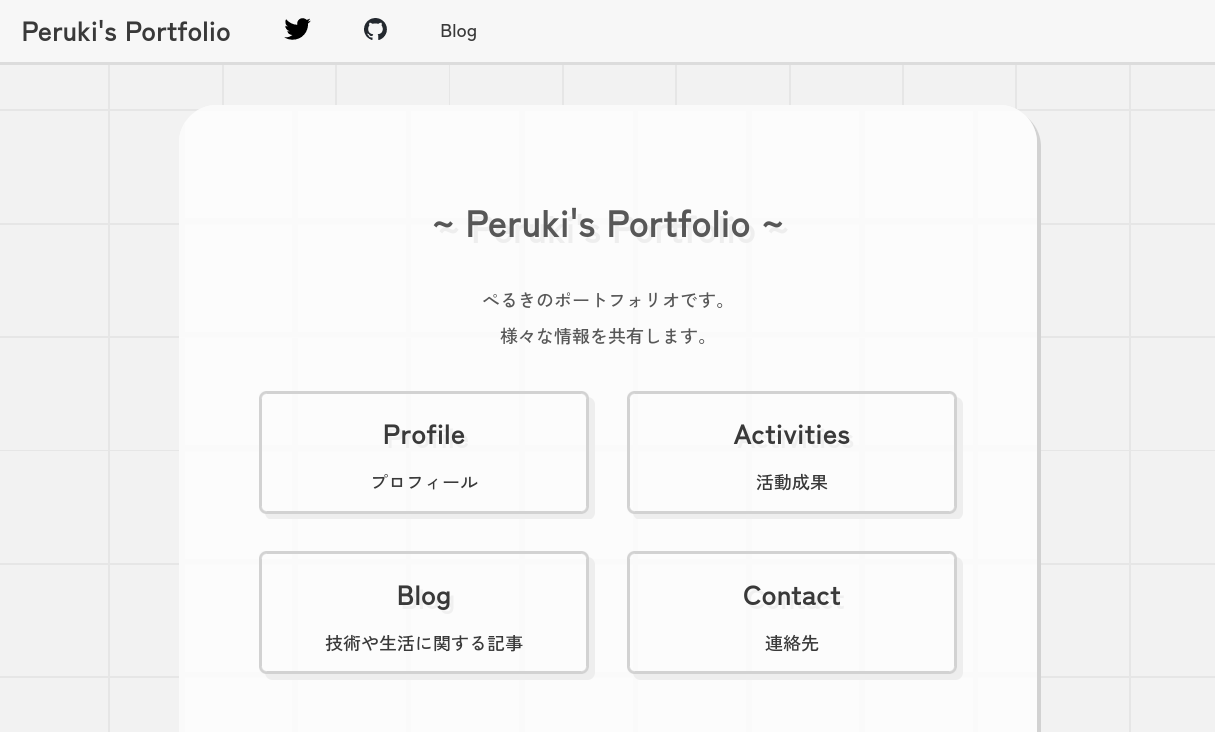 Peruki's Portfolio