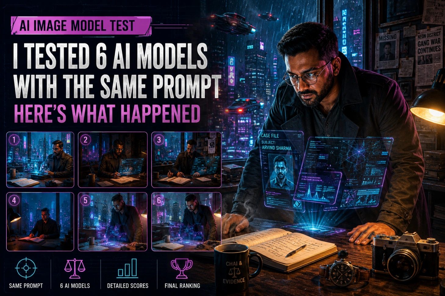 I Tested 6 AI Image Outputs With the Same Prompt — Here's What Actually Separated the Winners