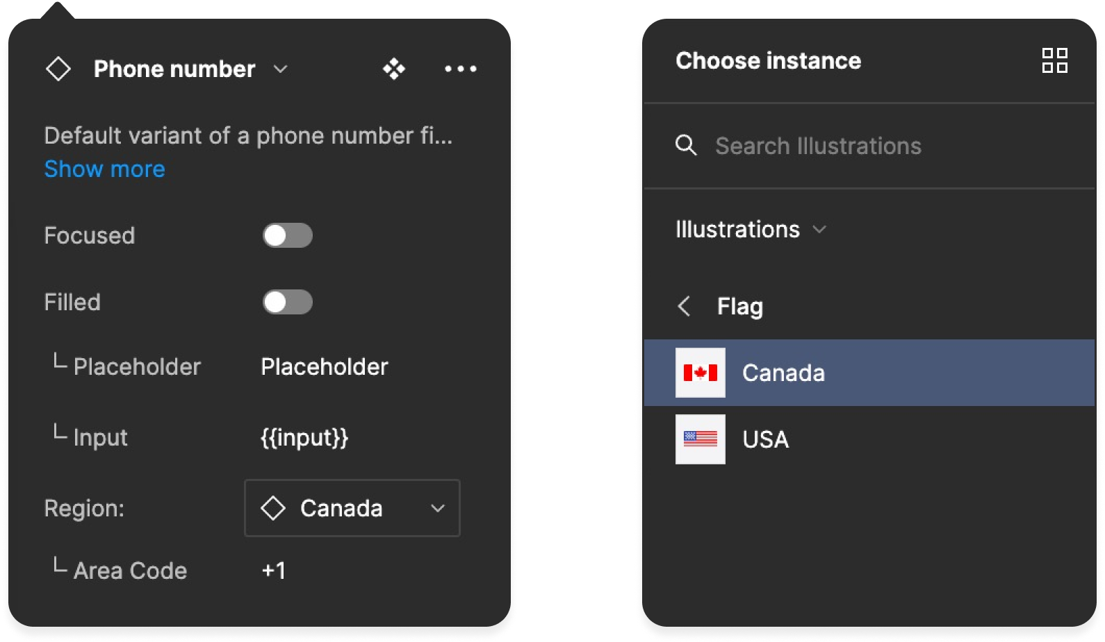 Phone Field Options