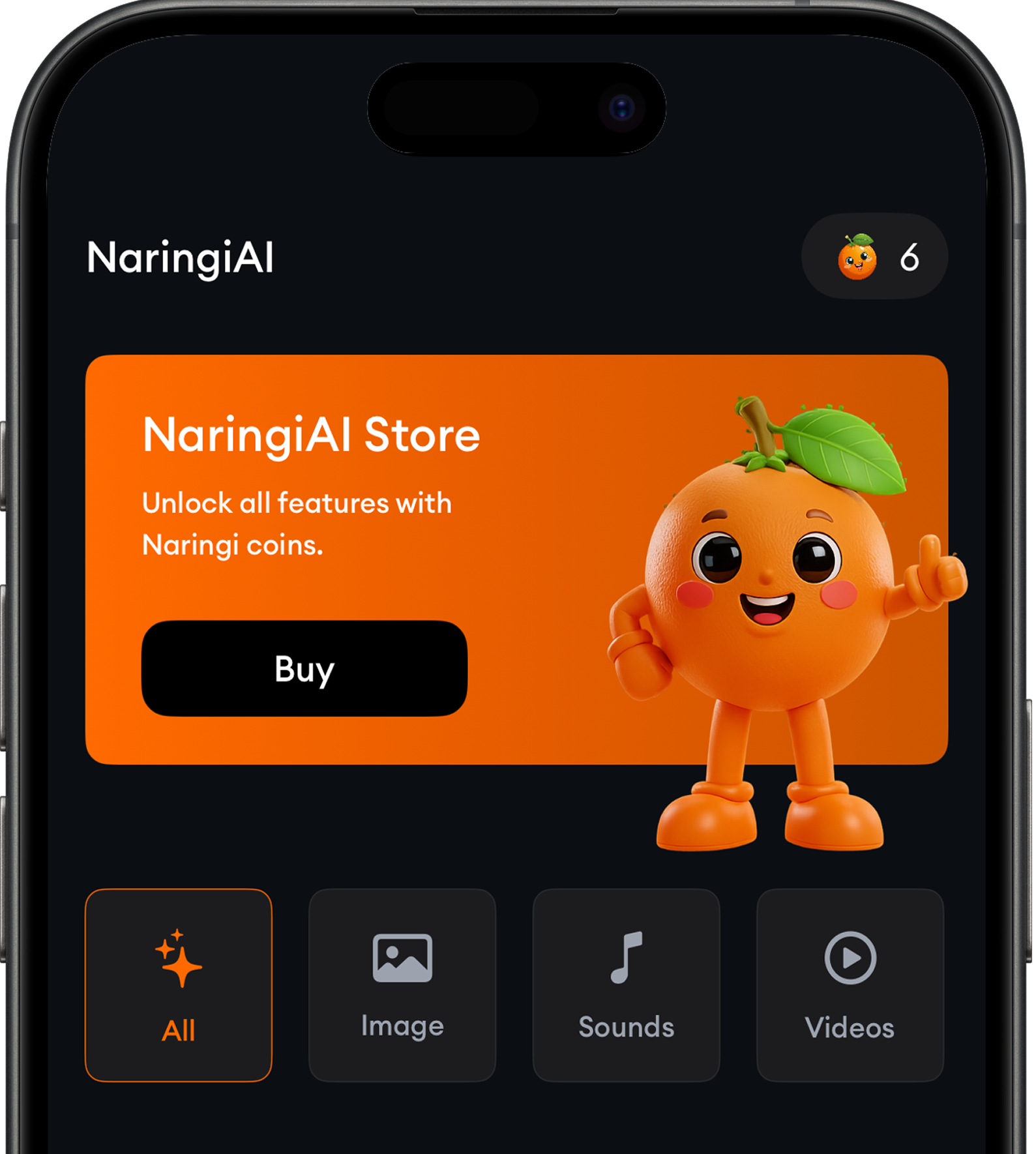 NaringiAI app screenshot