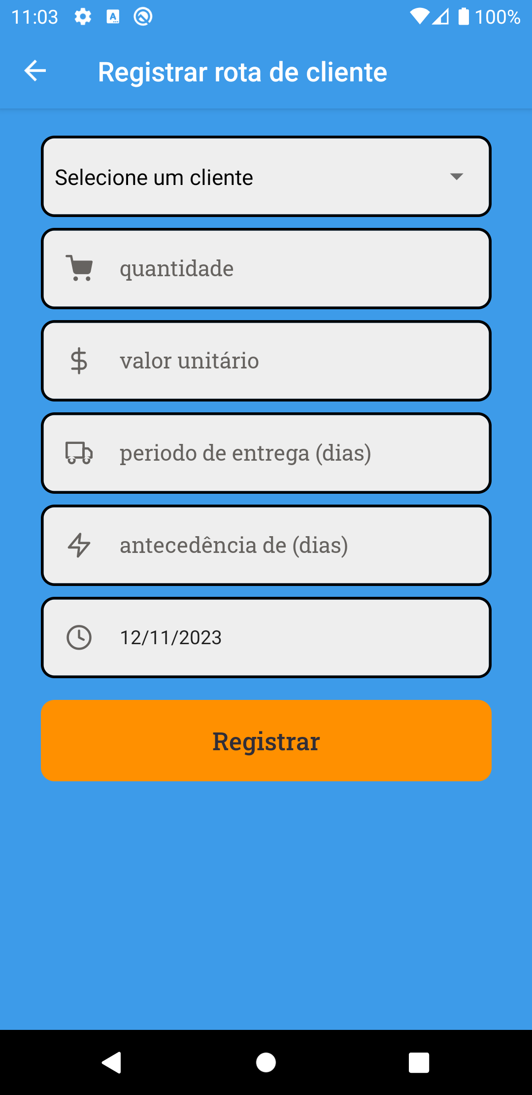 Aqua mobile app