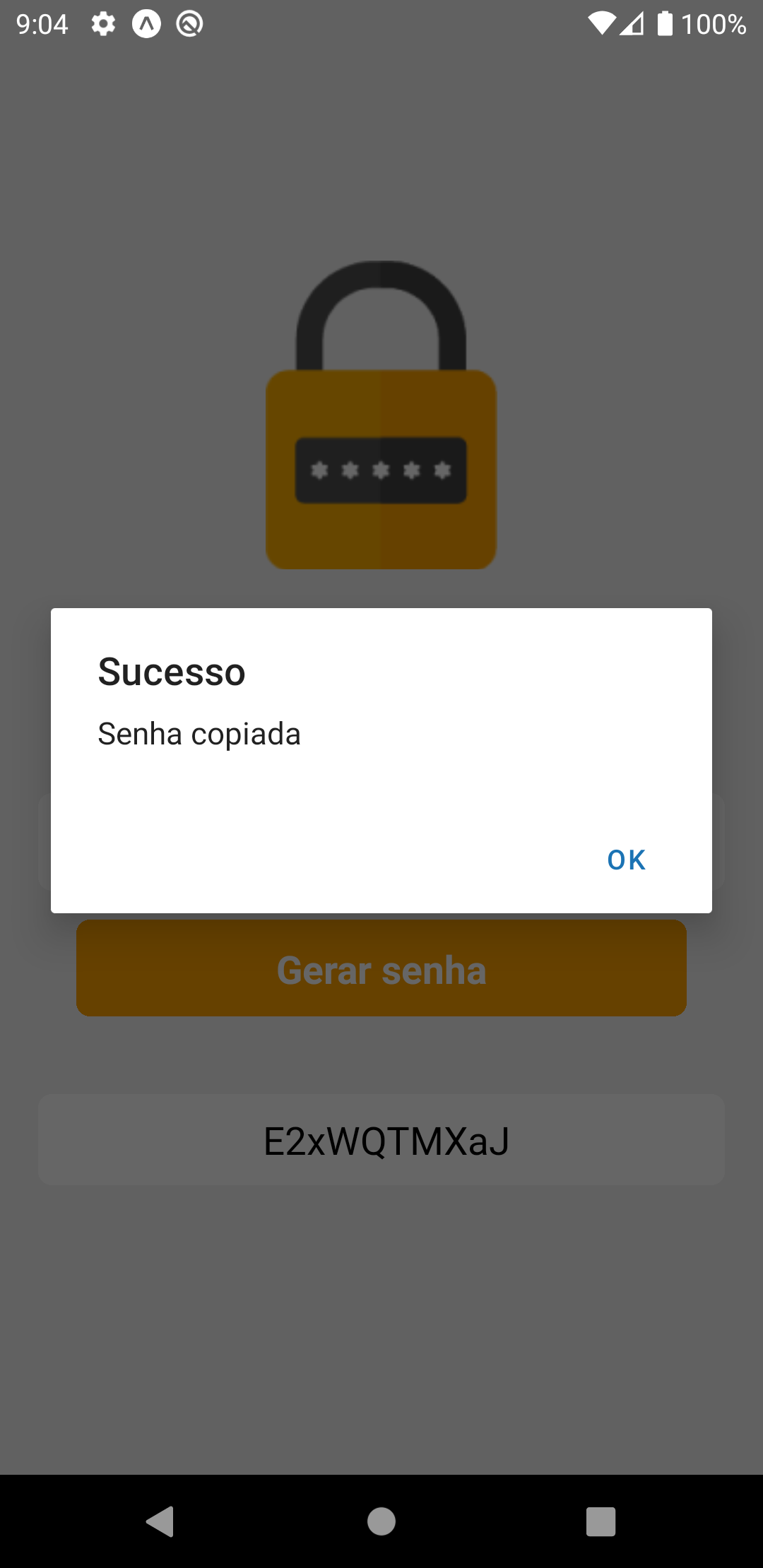 Generate password app
