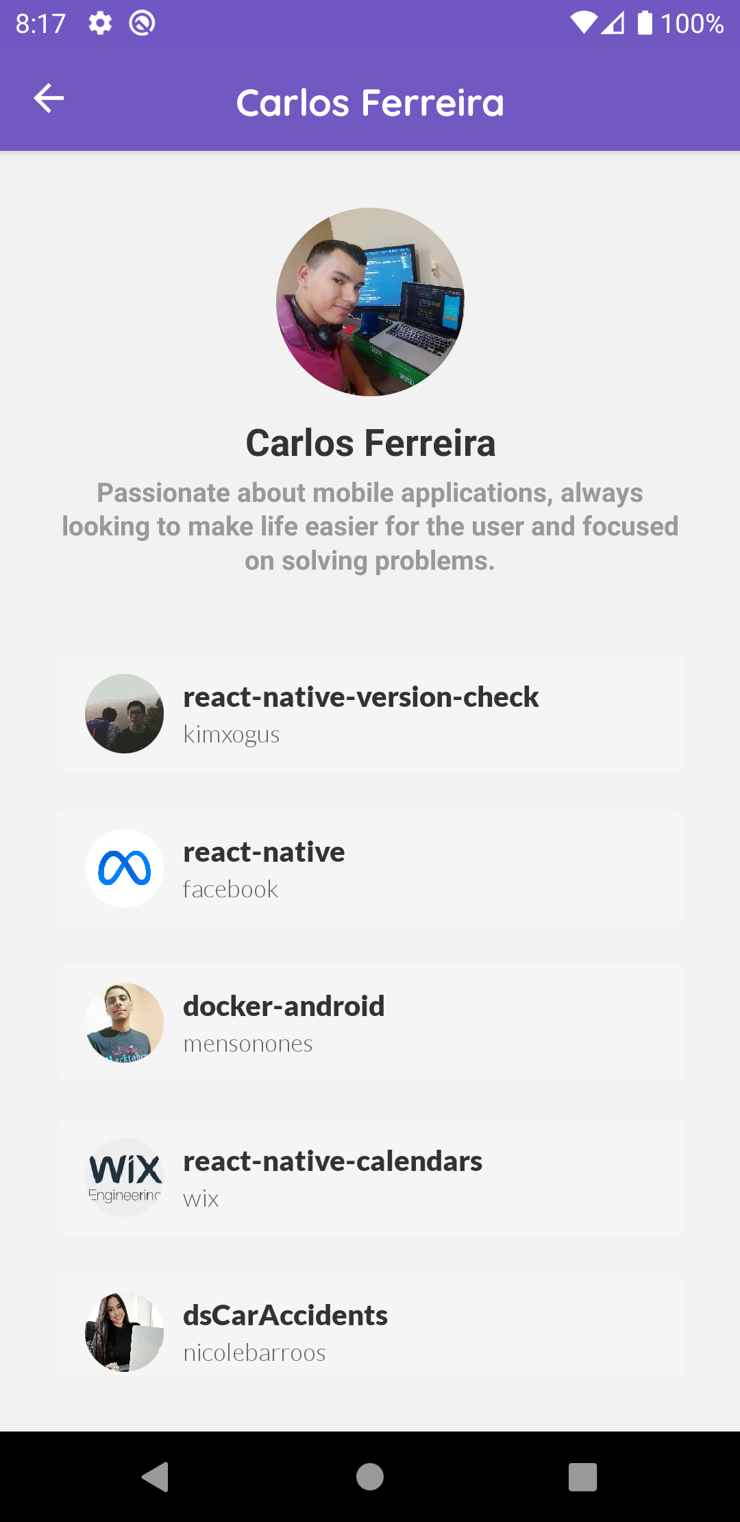 Gitlist app