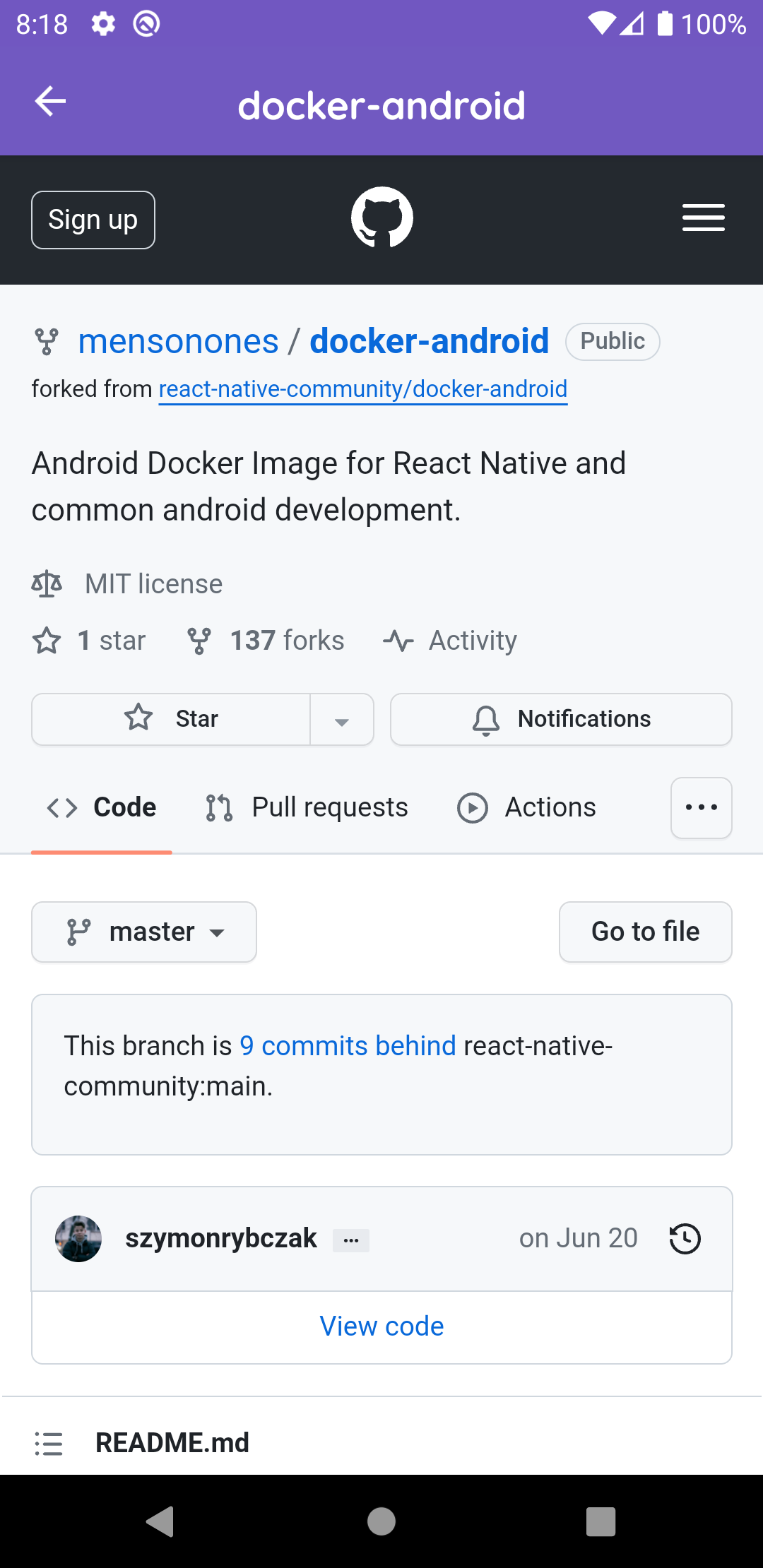 Gitlist app