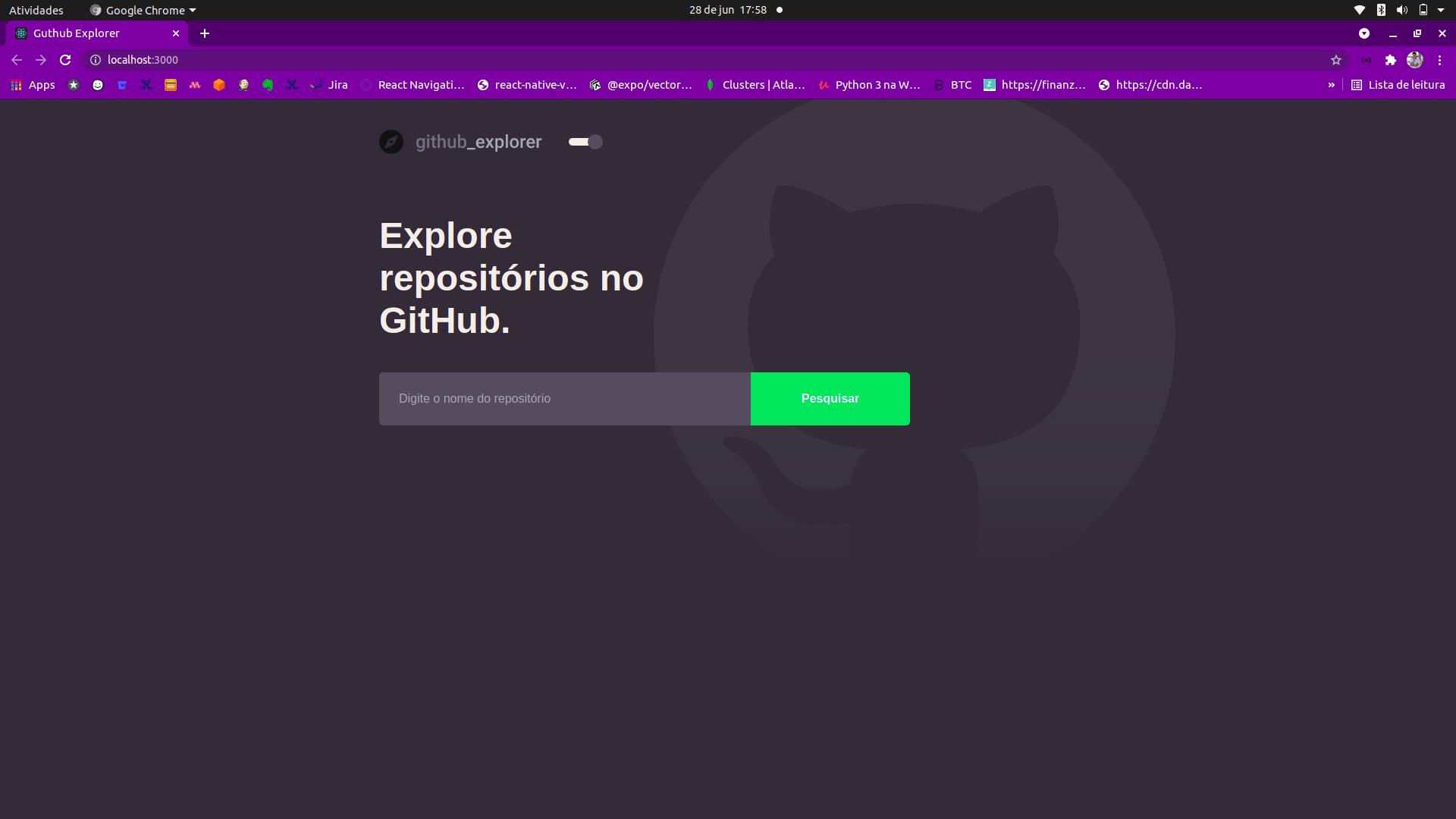Github explorer