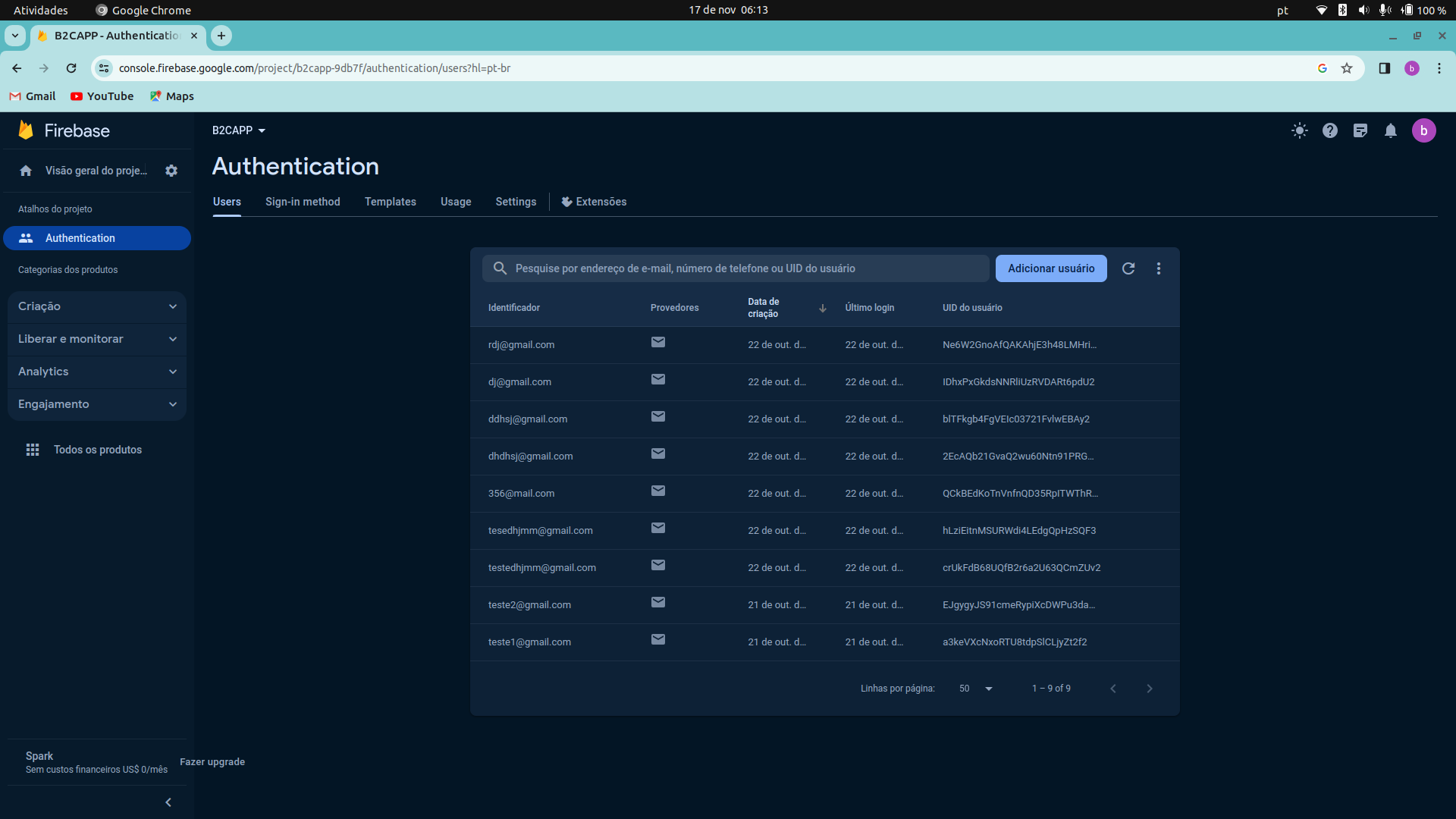 Login base app