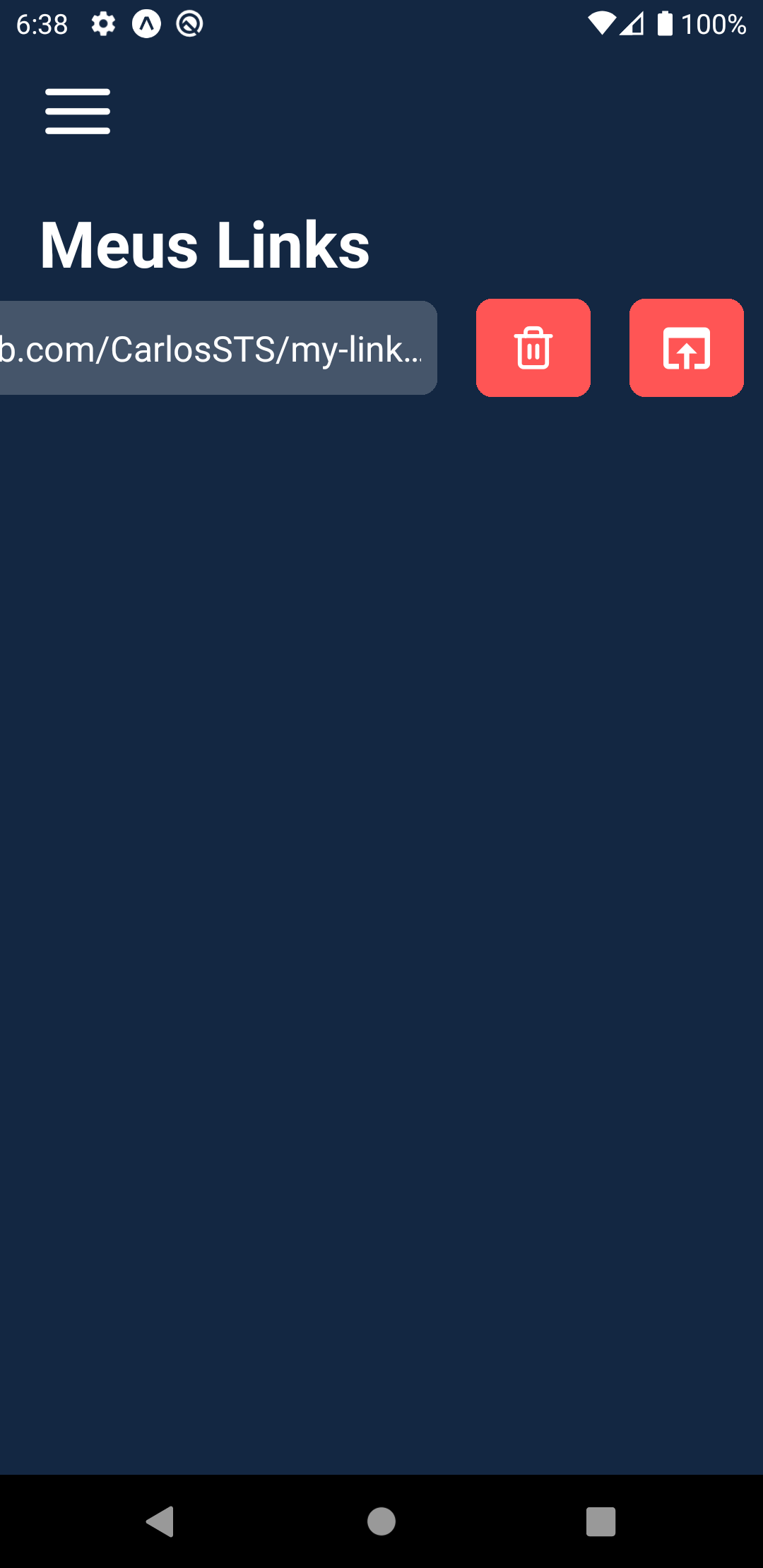 My links app