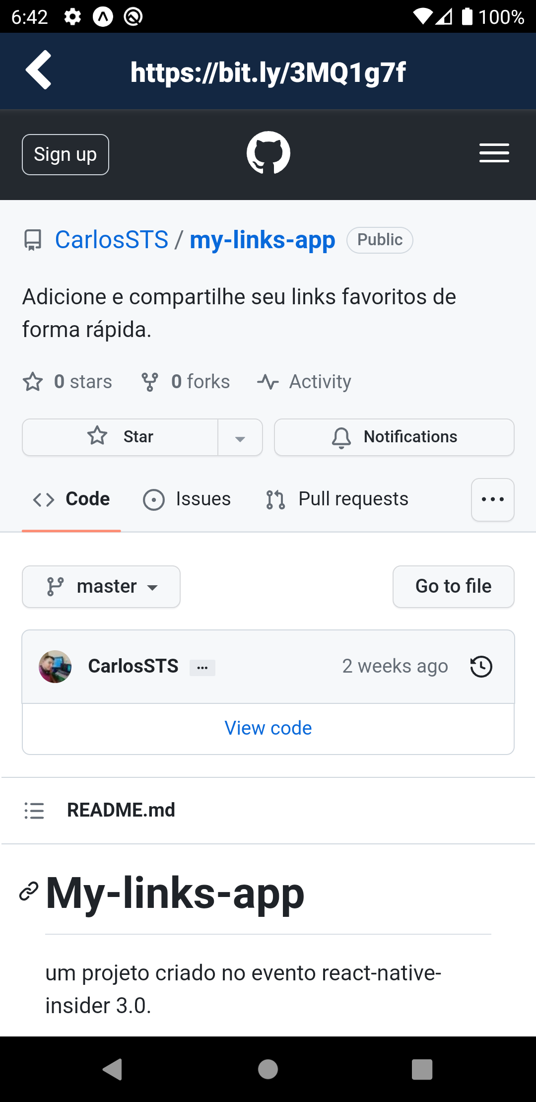 My links app