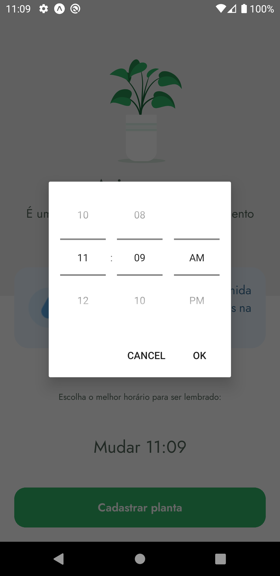 Plant manager app