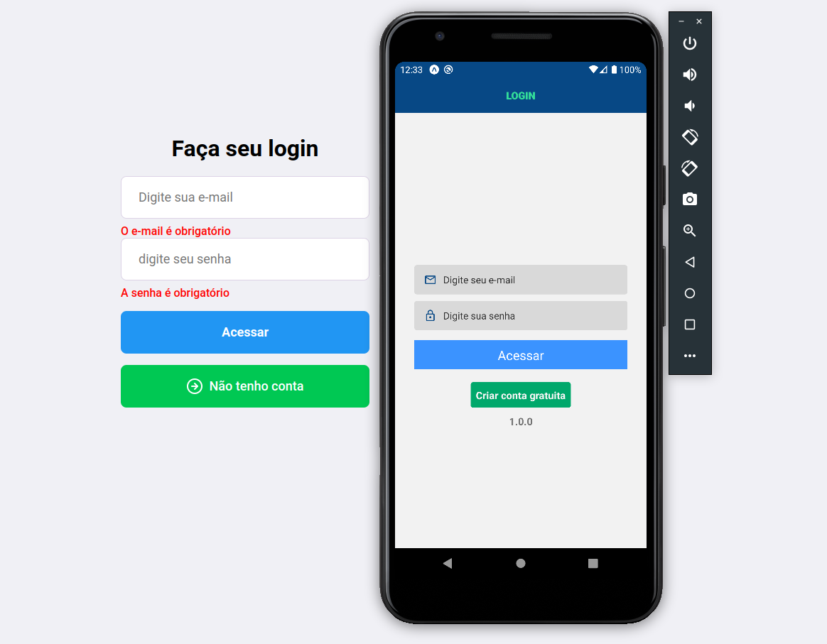 Sistema login