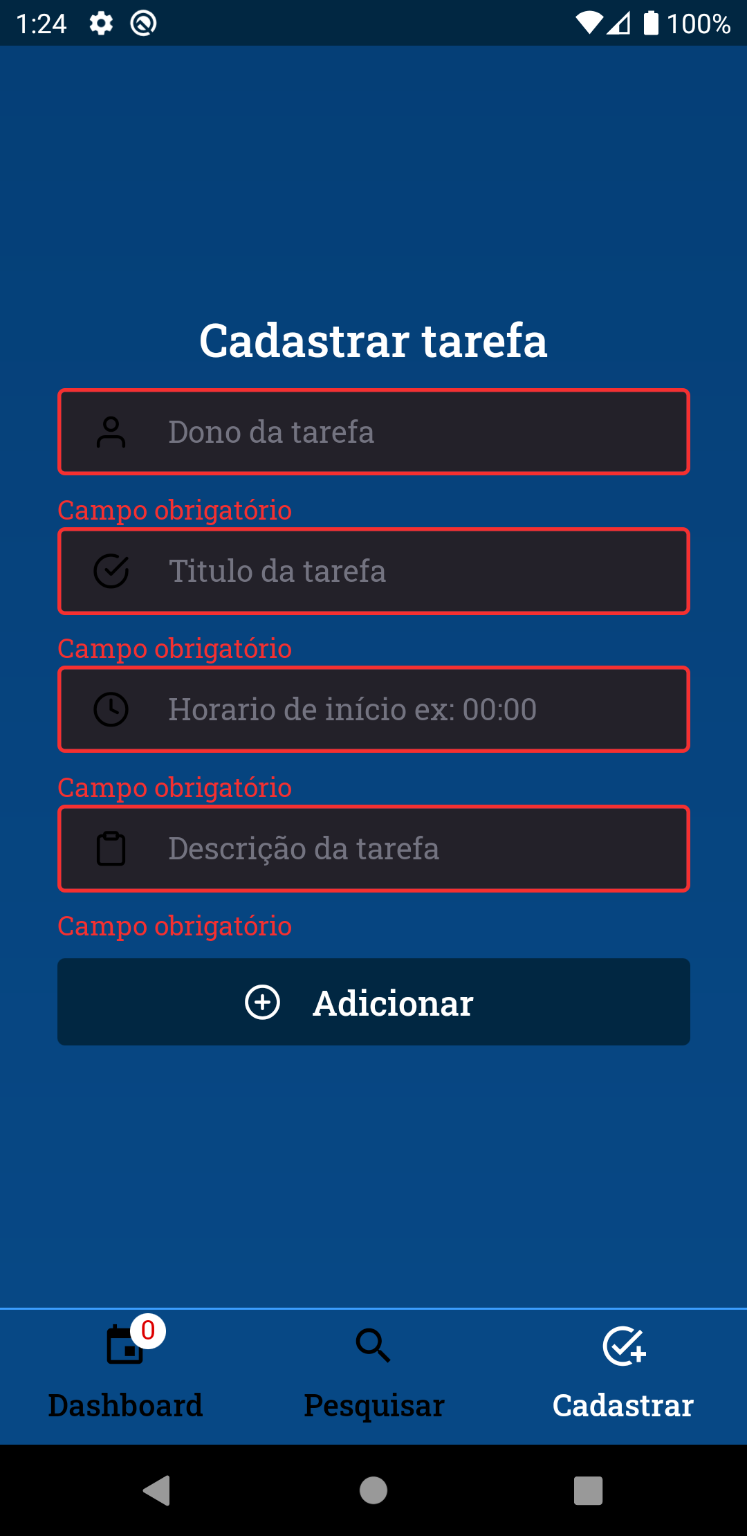 Tasks app