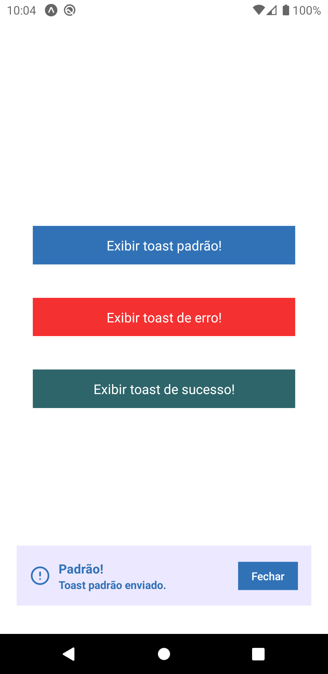 Toast app