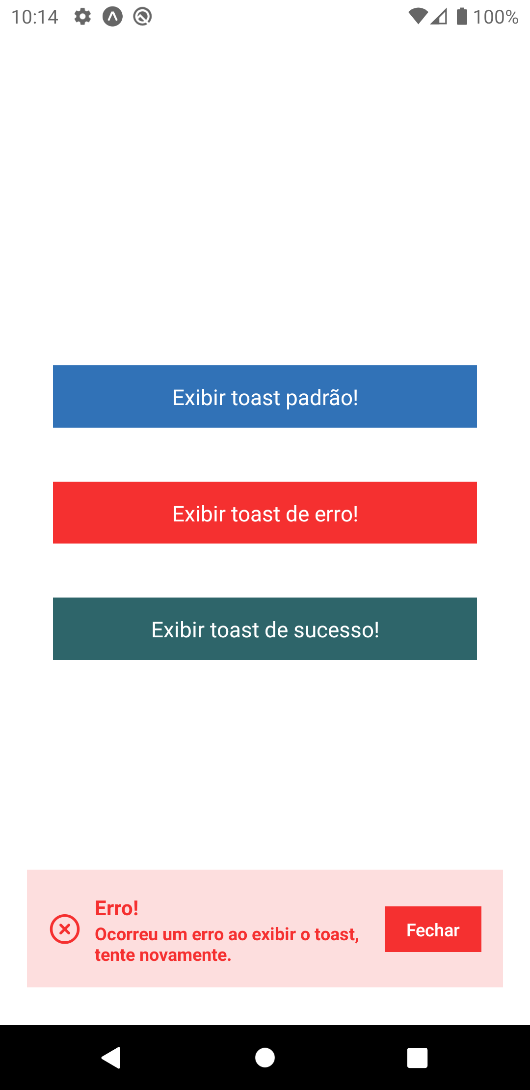 Toast app