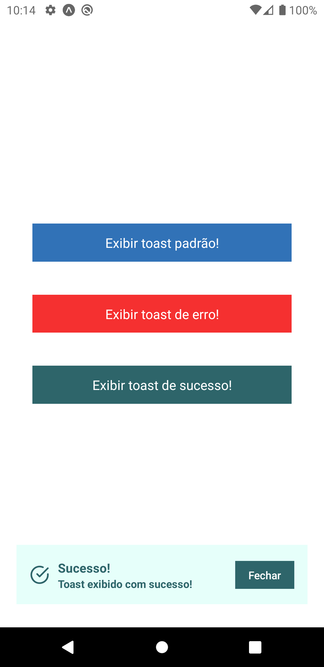 Toast app