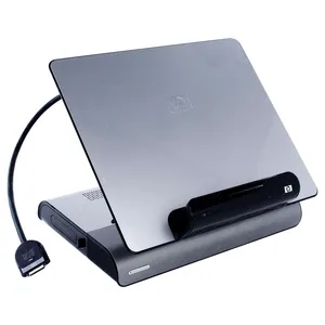 Adaptador HP Expansion Base XB4 KG464AA con Teclado, Mouse y Mini Puerto de Alimentación