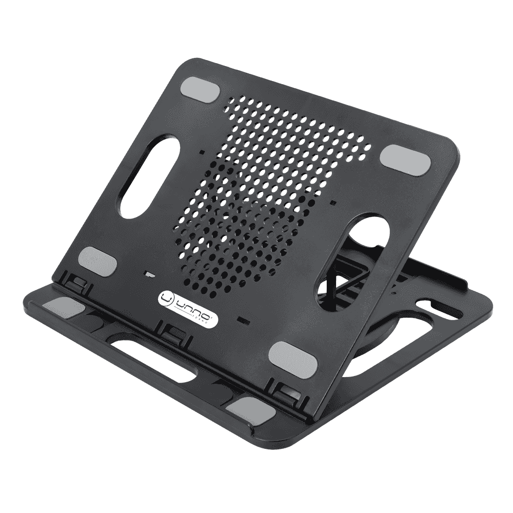 Soporte Unno Tekno NC6115BK para Notebook 8 Niveles con Soporte Celular