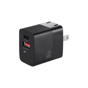 Cargador Argom ARG-AC-0122BK Pro de Pared 38W PD USB-C a USB Negro
