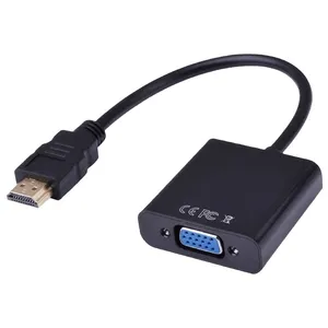 Argom Tech Adaptador HDMI a VGA Negro CB0055