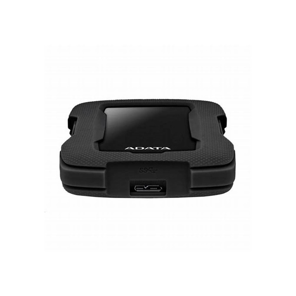 Disco Duro Externo ADATA HD330 1TB USB 3.1 Negro Resistente a Golpes y Caídas